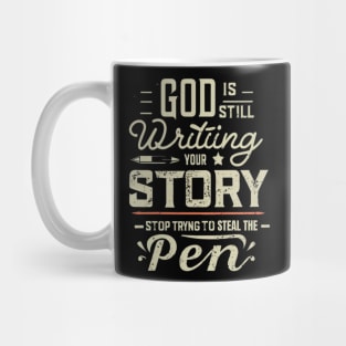 Divine Guidance: Let Go and Let God Write Your Story Mug